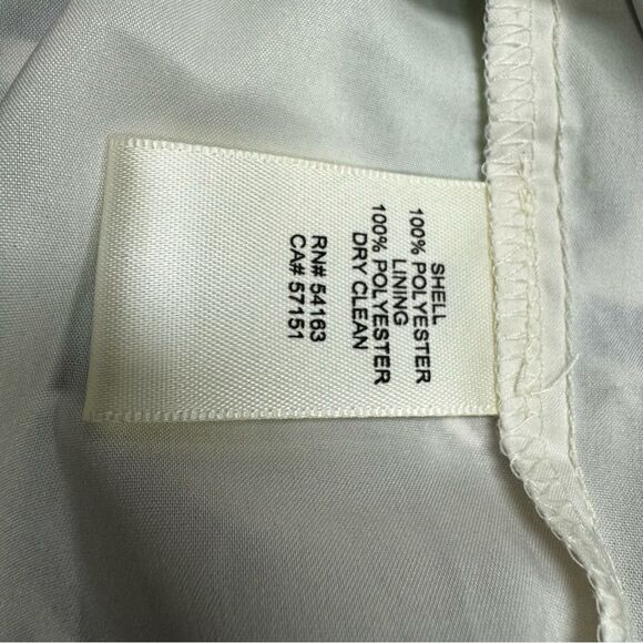 Eliza J Short Sleeve Floral Green Dress Size 4 - Picture 7 of 10